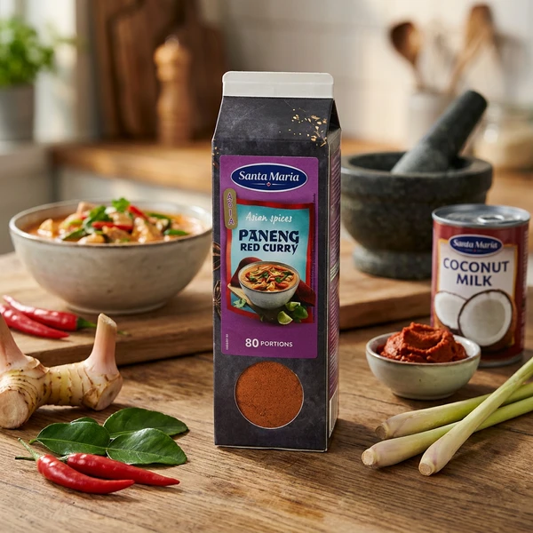 Krydder Paneng Curry Red 269017 by SANTA M color Svart