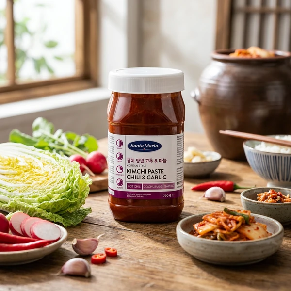 Kimchipaste Chili/Hvitløk 363475 by SANTA M color Svart