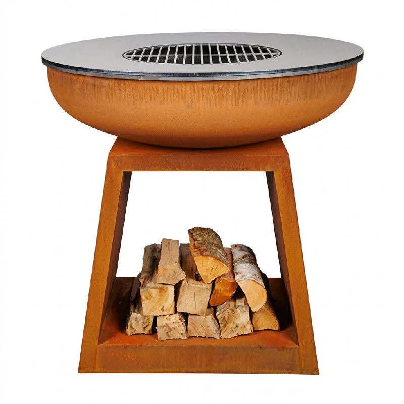 Grill i cortenstål 3165142 by COSY & TRENDY color Svart