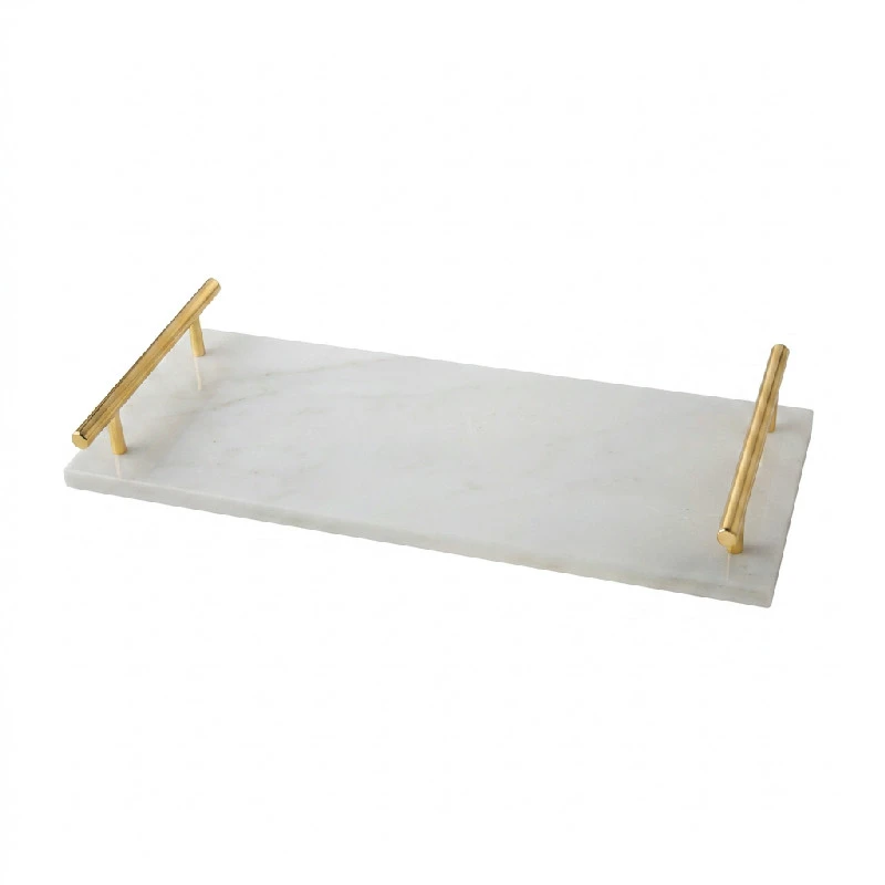 Marmorbrett med Håndtak 40x14x4,9cm 20173863 by COSY & TRENDY color Svart