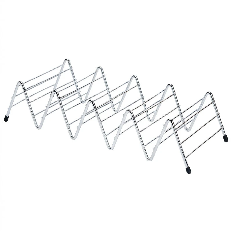 Tacoholder til 4 stk. i metall 8614152 by COSY & TRENDY color Svart