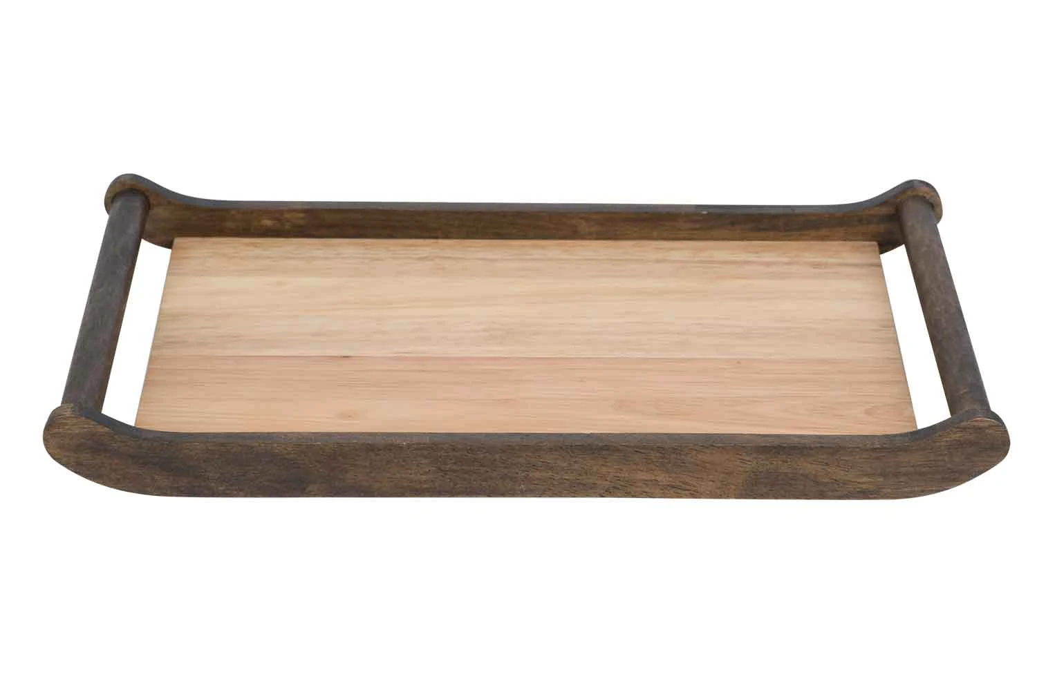Serveringsbrett i tre rektangulært 40 cm 5256516 by COSY & TRENDY color Svart