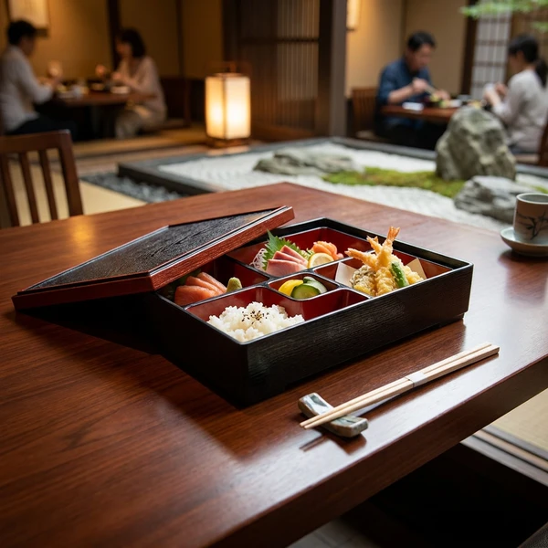 Bento Box Sort/Rød 27x21x6cm 3049696 by COSY & TRENDY color Svart