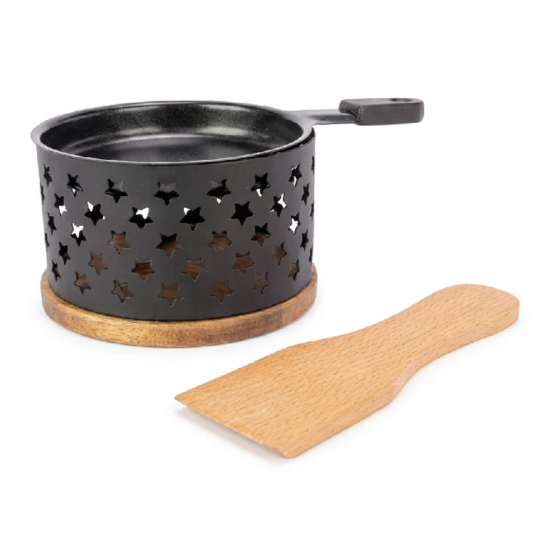 Raclette Rund til 1 Person Ø16cm 5659004 by COSY & TRENDY color Svart