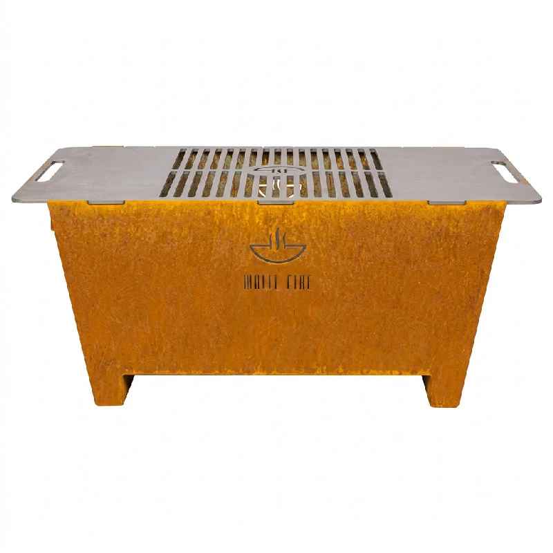 Barbecue-grill i cortenstål 3165143 by COSY & TRENDY color Svart