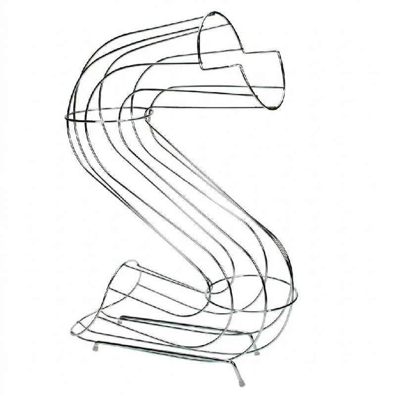 Appelsinholder Wire Rustfritt Stål Str. S 51,5cm VL4942 by COSY & TRENDY color Svart