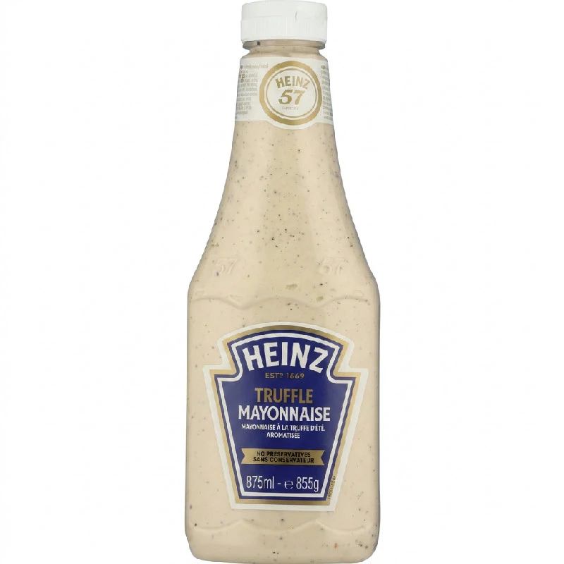 Heinz Trøffelmayo m. sommertrøffel & sopp 875 ml 337316  color Svart