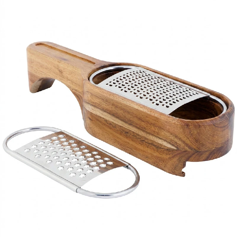 Rivjern med Oppsamler Tre og Rustfritt Stål 7,5cm 5659013 by COSY & TRENDY color Svart