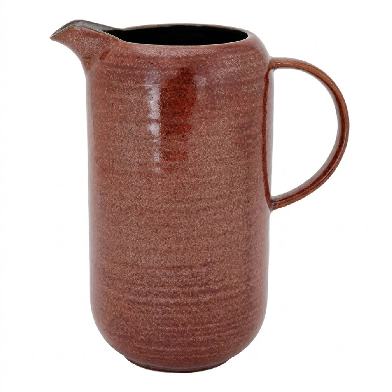 Kanne Porselen Maroon 1,65L 5697033 by COSY & TRENDY color Svart