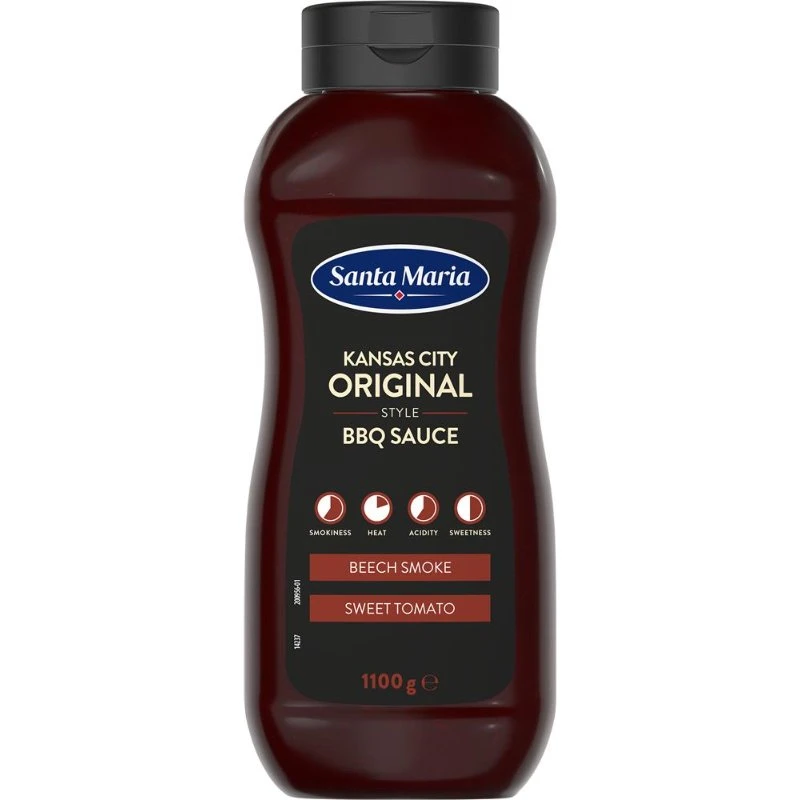 Barbecuesaus Kansas City Søt 380592 by SANTA M color Svart