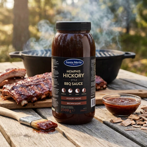 Barbecuesaus Memphis Hickory Santa Maria 380596 by SANTA M color Svart