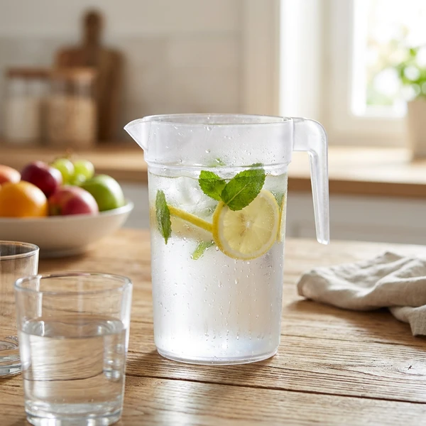 Plastkanne uten lokk 1 liter 749472  color Svart