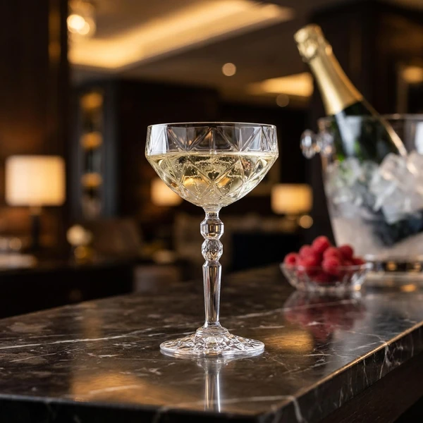 RCR ALKEMIST Champagne Coupe 30 cl 6 stk. 28512020006  color Svart