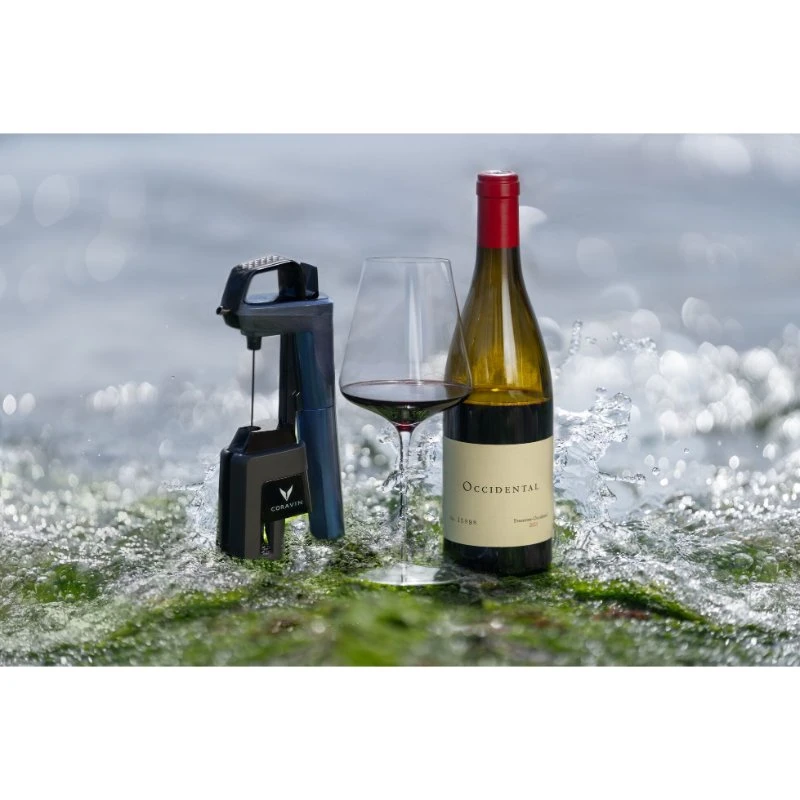 Coravin Timeless Six+ Vinsystem – Ocean Blue Limited Edition 112467B  color Svart