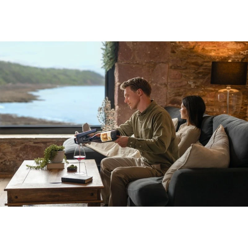 Coravin Timeless Six+ Vinsystem – Ocean Blue Limited Edition 112467B  color Svart