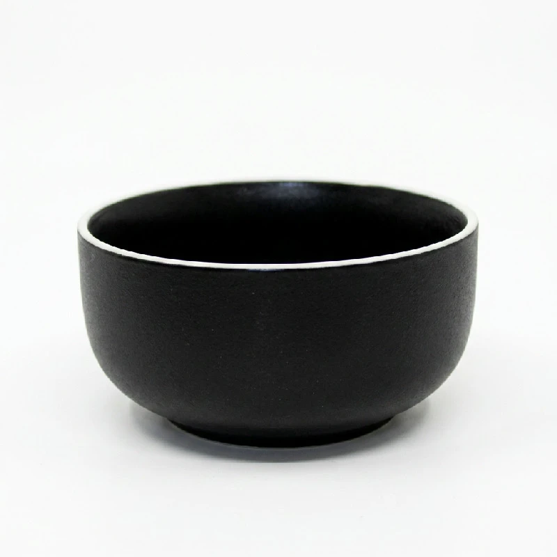 Skål 12 cm Sort/Hvit 5012011  color Svart