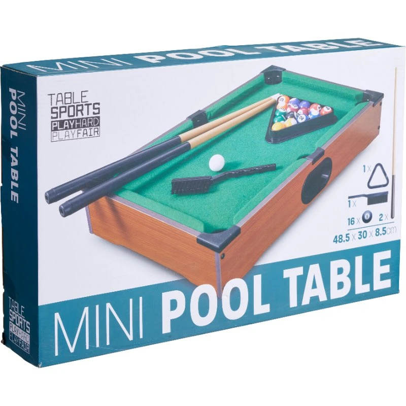 Poolbordsett 48,5x30 cm SG9000020  color Svart