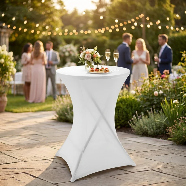 Strekkduk til bord 80x10cm hvit CY5657290  color Svart