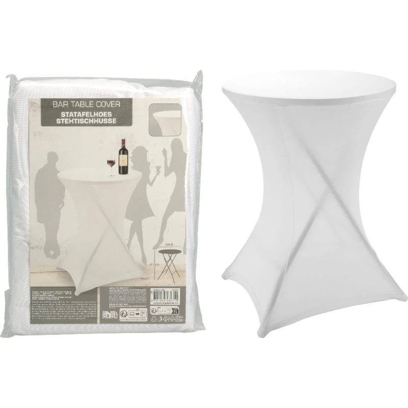 Strekkduk til bord 80x10cm hvit CY5657290  color Svart