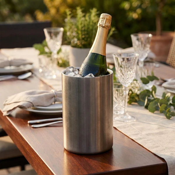 Champagnekjøler Stonewashed Ø12cm A12442420  color Svart