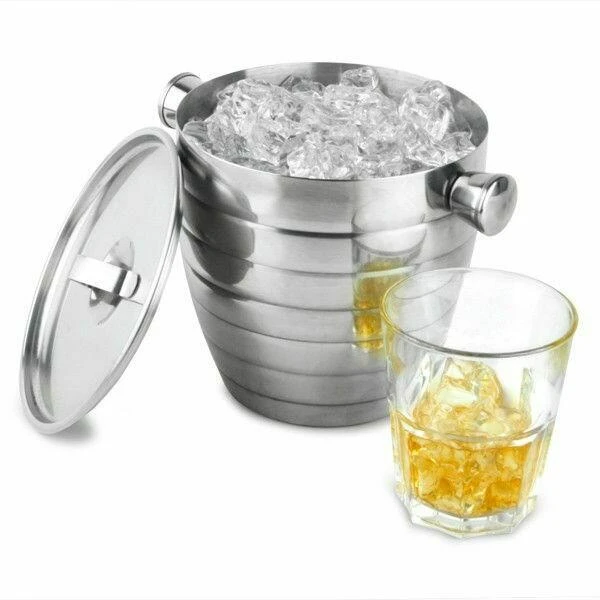 Isbøtte - Manhattan i rustfritt stål 1,8 l 7509 by Drink color Silver