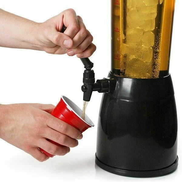 Øldispenser med kjølekammer 2,5 L 9471 by Drink color Svart