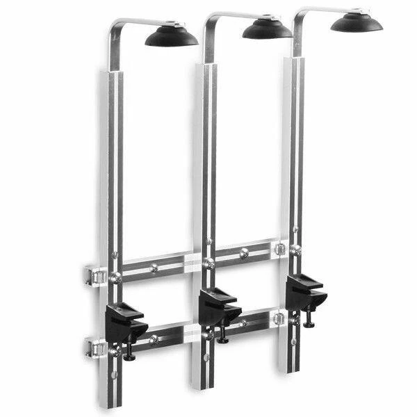 Flaskeholder veggmontert 3 flasker 70 cl / 1 liter BTBL3211 by Beaumont color Svart