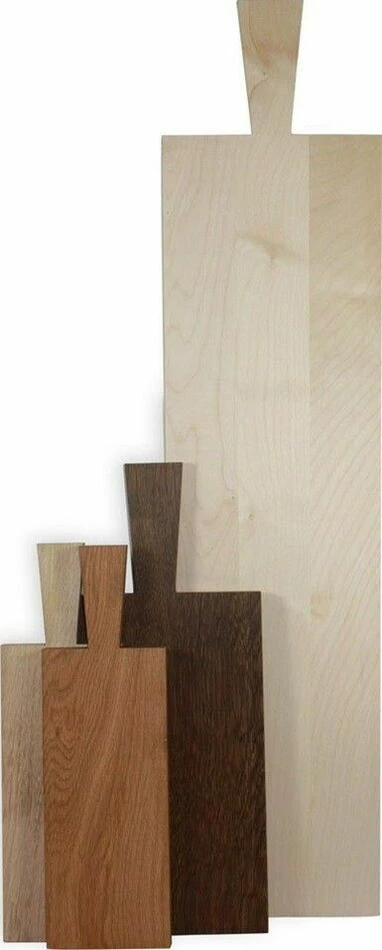 Serveringsbrett - ubehandlet eik 29 x 12 x 1,2 cm 51455010  color Svart