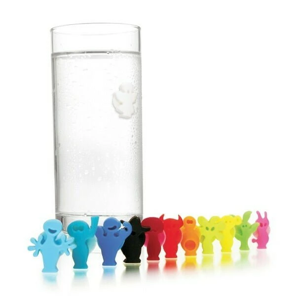 Glassmarkører - Party People 1886060 by Vacu Vin color Svart