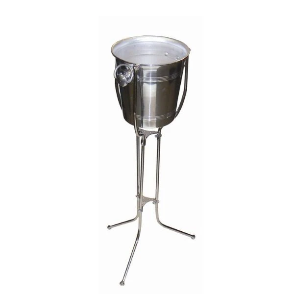 Vinkjølerstativ - Rustfritt stål BTBL3500 by Beaumont color Silver