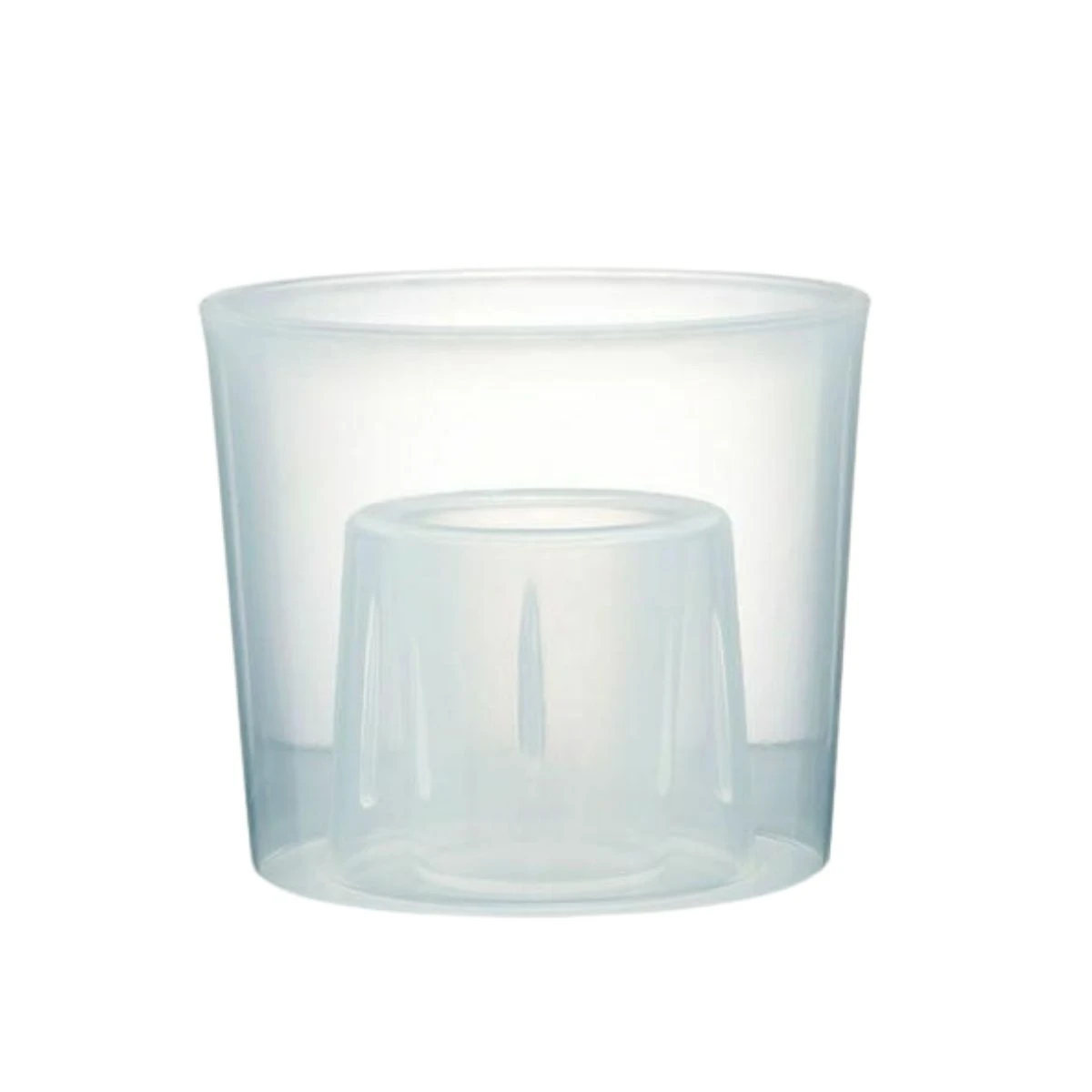 Glass4ever Bomb Shot Glass Hvit Frostet 125 ml 100302 by GLASS4EVER color Helder