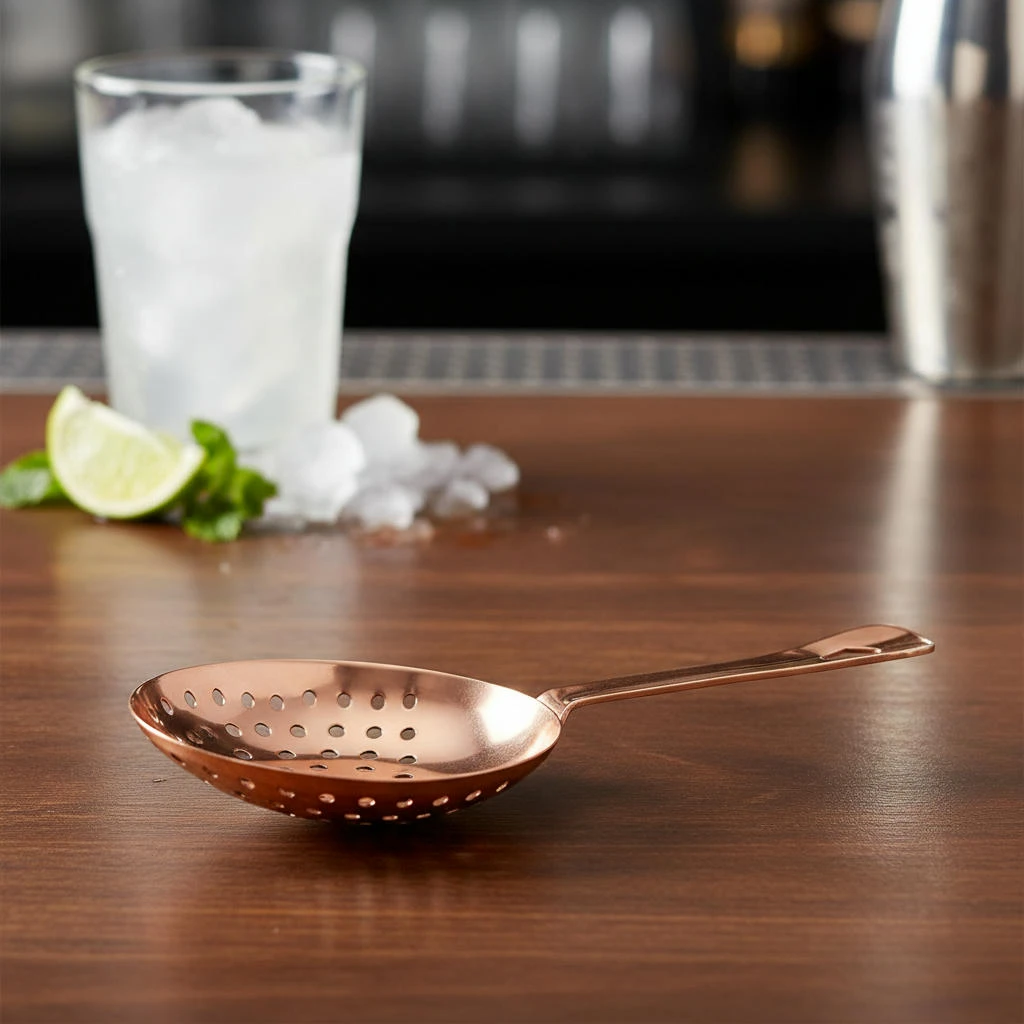 Kobberbelagt Julep Strainer BTBL3341 by Beaumont color Koppar
