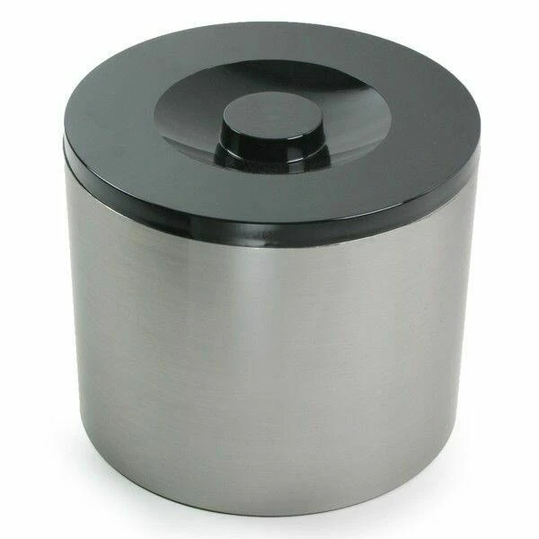 6-liters isbøtte med børstet aluminium-look 12108-25278 by Drink color Silver