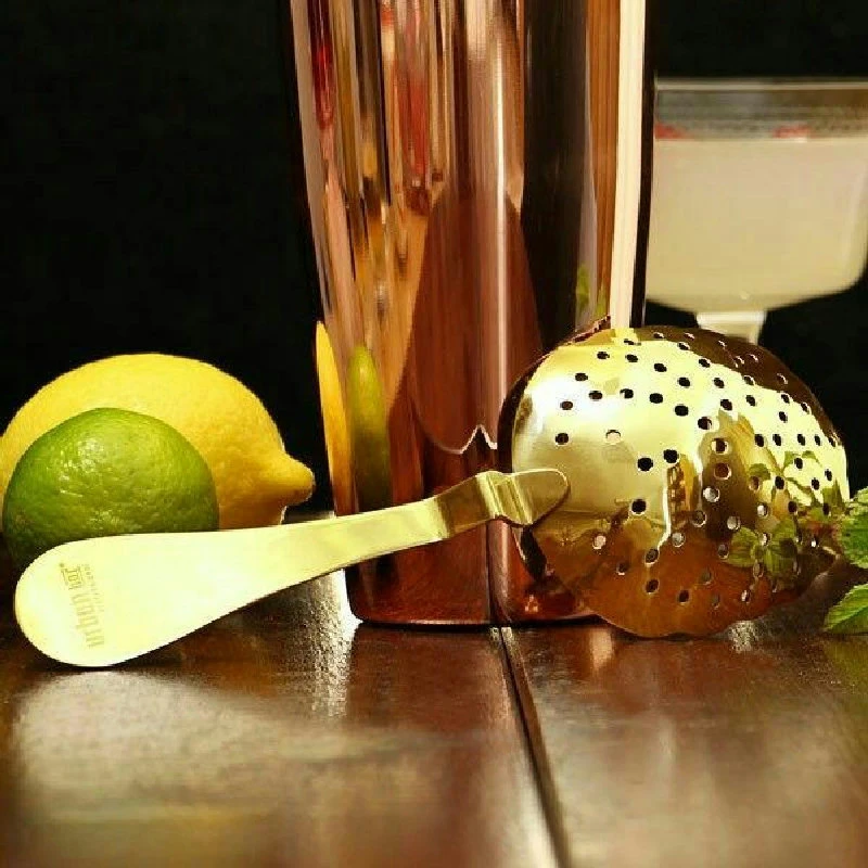Forgylt Julep Strainer - Urban Bar UB42-01G by Urban Bar color Goud