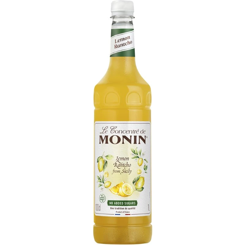 Monin Rantcho Sitronsaft FL 70 61044 by MONIN color Svart