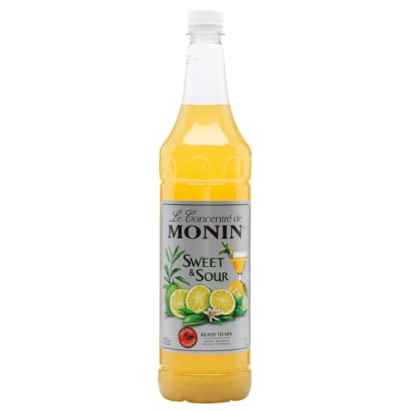 Monin søt & sur konsentrat PET FL 100 61086 by MONIN color Svart