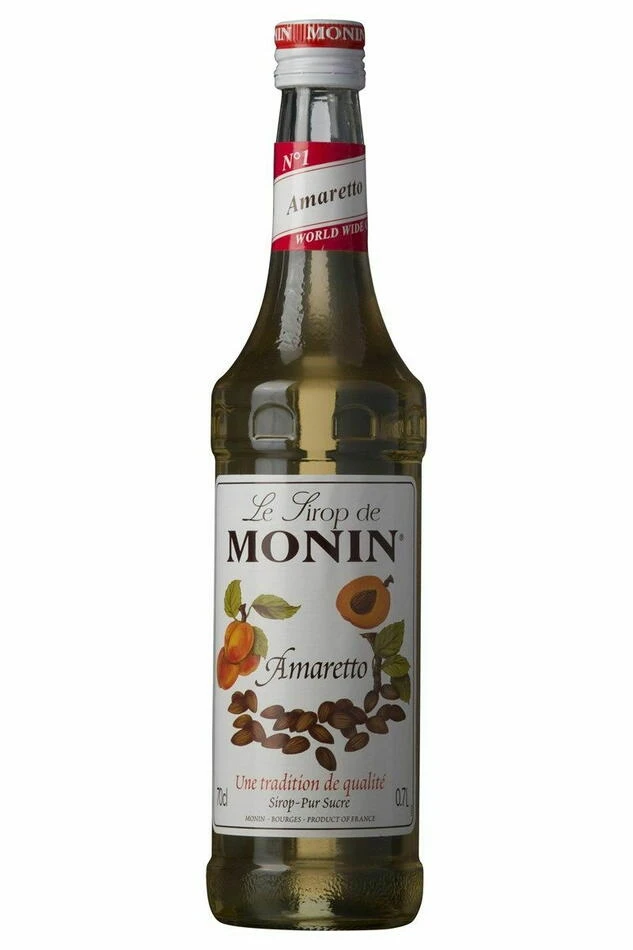 Monin Sirup Amaretto FL 70 61013 by MONIN color Svart