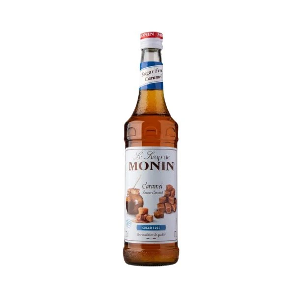 Monin Sirup Caramel / Karamell, Sukkerfri FL 70 61177 by MONIN color Svart