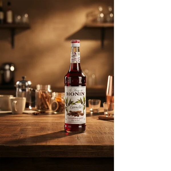 Monin Sirup Kanel FL 70 61148 by MONIN color Svart