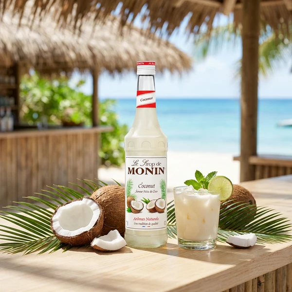 Monin Sirup Kokosnød / Kokos FL 70 61037 by MONIN color Svart