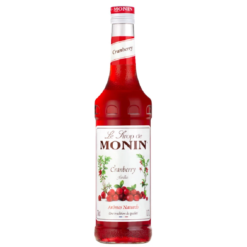 Monin Sirup Tranebær / Cranberry FL 70 61174 by MONIN color Svart