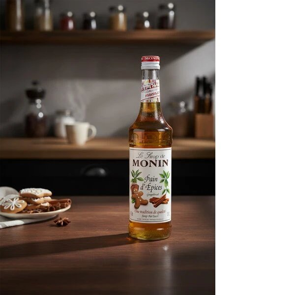 Monin Sirup Pepperkake / Honningkake FL 70 61171 by MONIN color Svart
