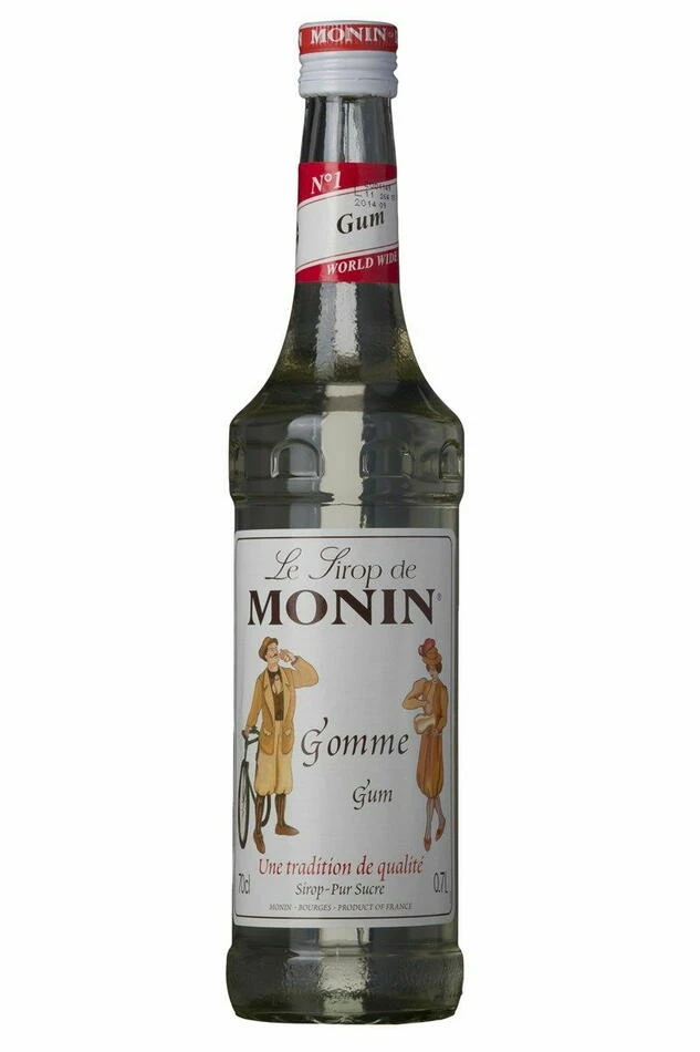 Monin sirup Gomme FL 70 61023 by MONIN color Svart