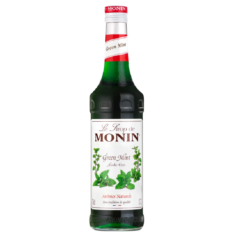 Monin Sirup Grøn Mynte / Menthe Verte FL 70 61026 by MONIN color Svart