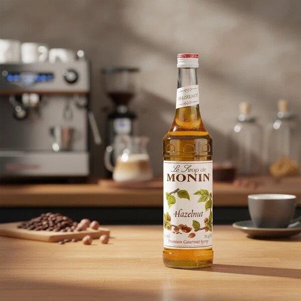 Monin sirup hasselnøtt / Hasselnød FL 70 61029 by MONIN color Svart