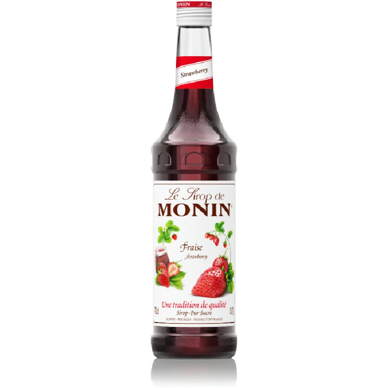 Monin Sirup Jordbær / Strawberry FL 70 61033 by MONIN color Svart