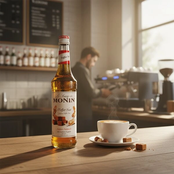 Monin sirup Toffee Nøtt / Flødekaramell FL 70 61156 by MONIN color Svart