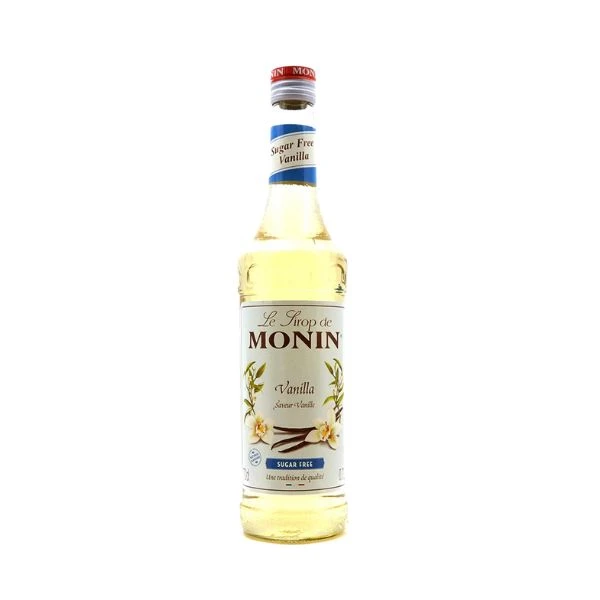 Monin sirup vanilje, sukkerfri FL 70 61178 by MONIN color Svart