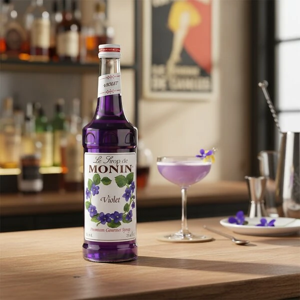 Monin sirup fiolett / viol FL 70 61131 by MONIN color Svart