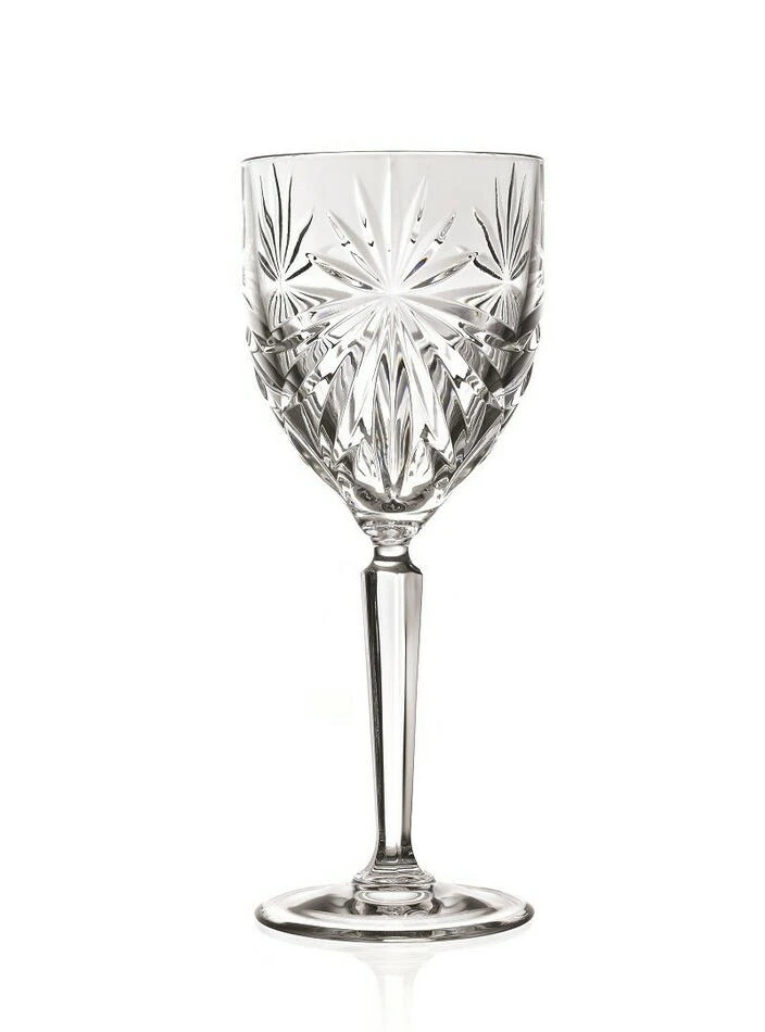 RCR Oasis Rødvin 29 cl 6 stk. Glas0231 by RCR Glas color Svart